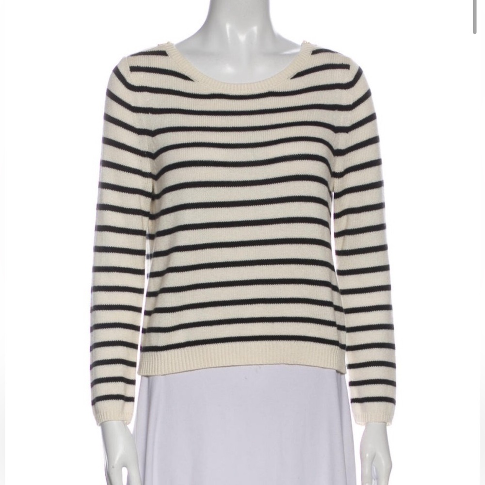 Striped Black and White Sweater